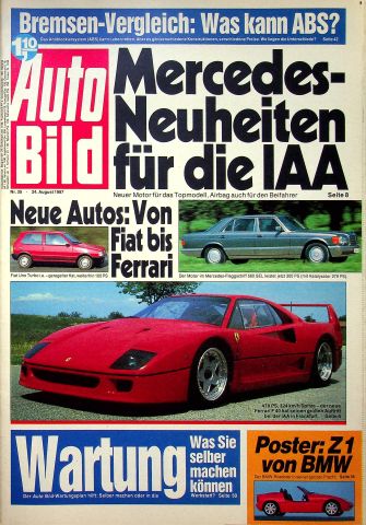 Deckblatt Auto Bild (35/1987)